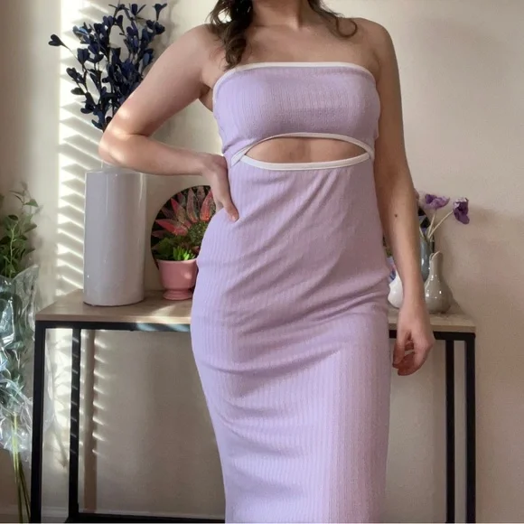 strapless open back dress Lagenlook Linen Cap Sleeve Dress with Deep Pockets main image 0